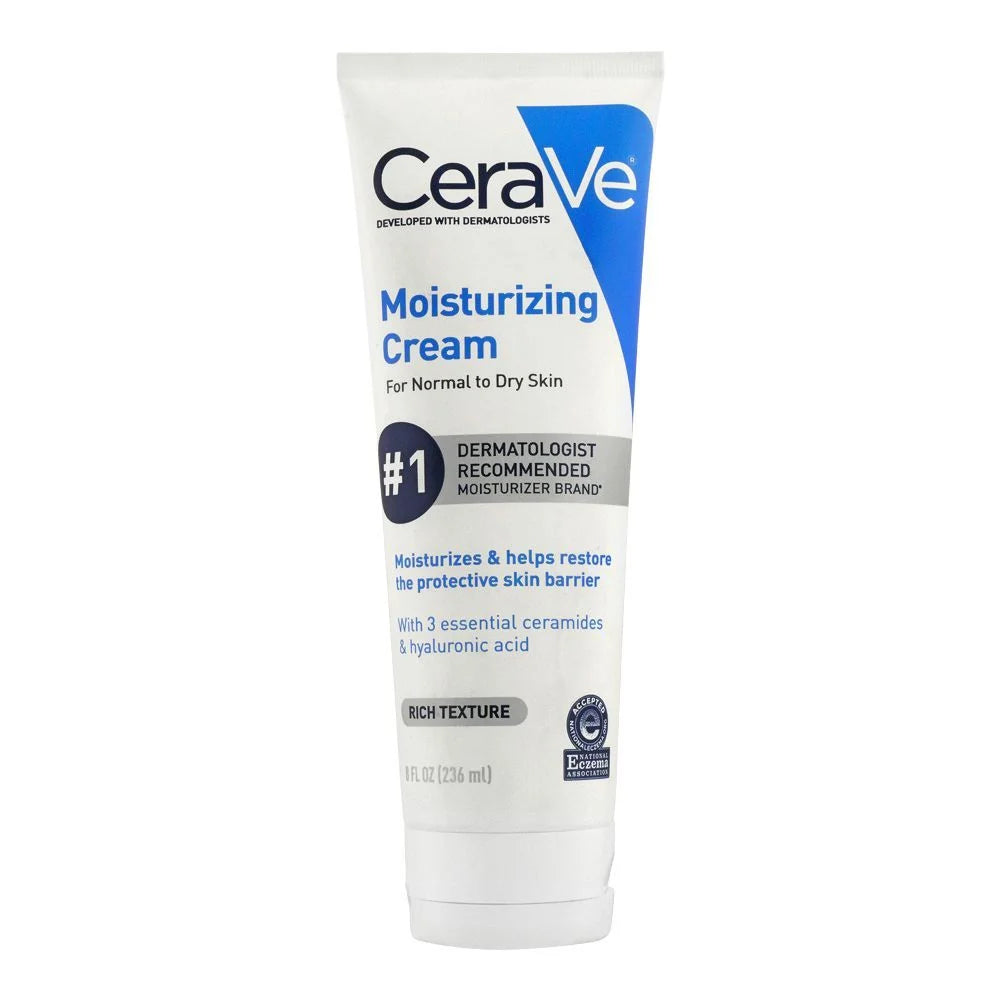 CERAVE MOISTURIZING CREAM FOR NORMAL TO DRY SKIN 236ML