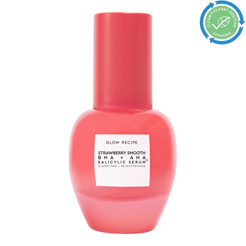 GLOW RECIPE STRAWBERRY SMOOTH BHA + AHA SERUM 30 ML
