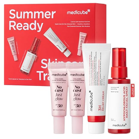 MEDICUBE SUMMER SET READY SKINCARE TRAVEL KIT