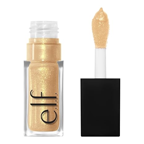 e.l.f. Glow Reviver Lip Oil Glimmer - 0.25 fl oz Citrine Gleam
