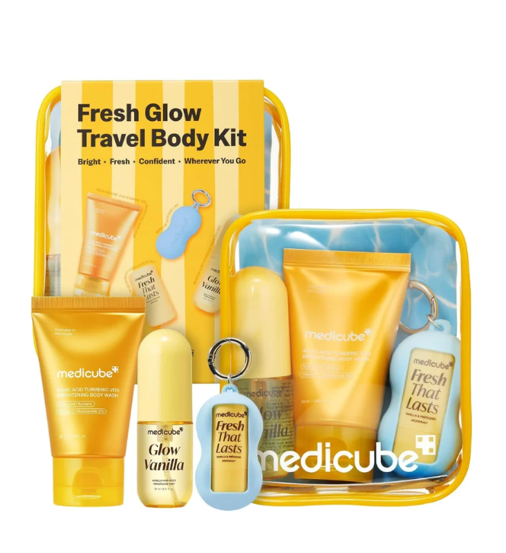 MEDICUBE FRESH GLOW TRAVEL BODY KIT