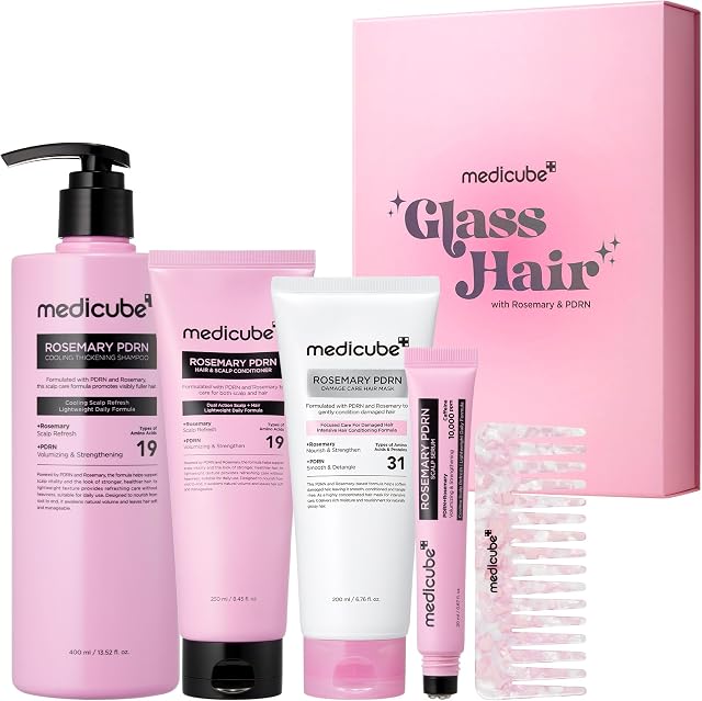 MEDICUBE GLASS HAIR WITH ROSEMARY &amp; PDRN