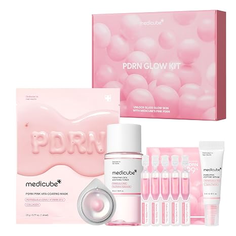 MEDICUBE PDRN GLOW KIT UNLOCK GLASS GLOW SKIN