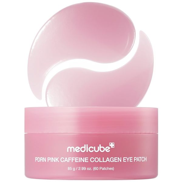 MEDICUBE PDRN PINK CAFFEINE COLLAGEN EYE PATCH 85G 60PATCHES