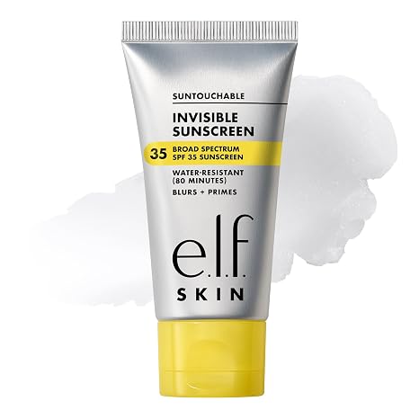 E.L.F. SKIN INVISIBLE SUNSCREEN 35 BROAD SPECTRUM 50ML