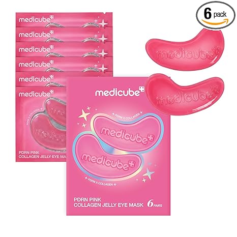 MEDICUBE PDRN PINK COLLAGEN JELLY EYE MASK