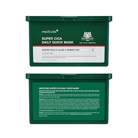 MEDICUBE SUPER CICA DAILY QUICK MASK 350G