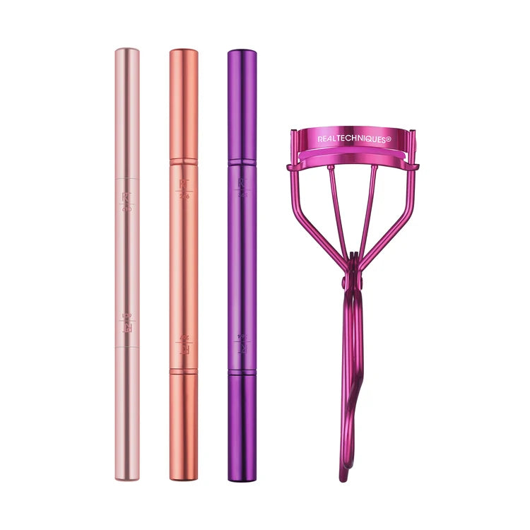 REAL TECHNIQUES DOUBLE TIME BRUSH+LASH SET