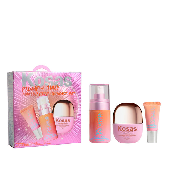 KOSAS PLUMP+JUICY MAKEUP PREP SKINCARE SET