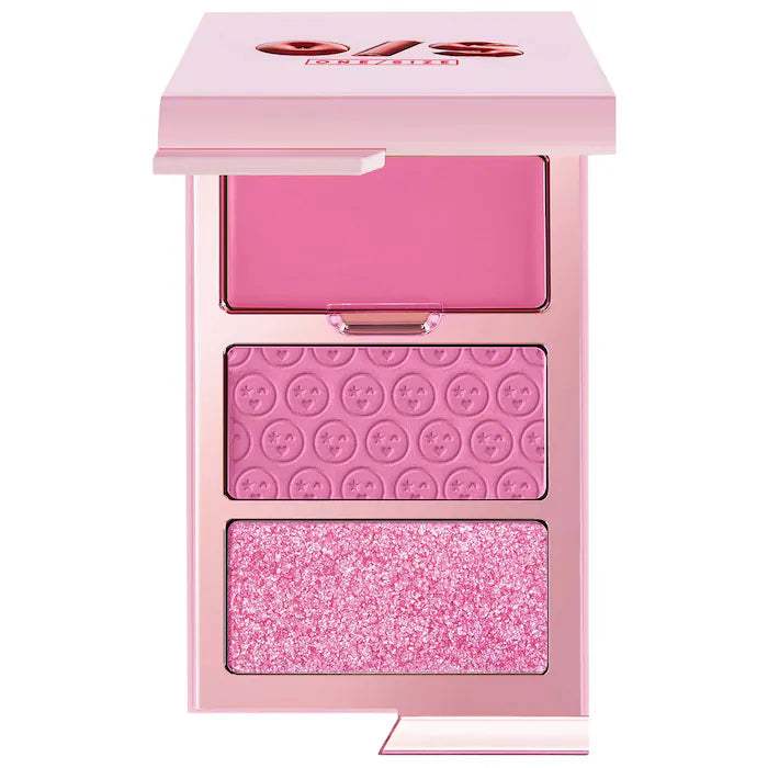 LIQ.- O/S CHEEK CLAPPER 3D BLUSH TRIO ATTENTION SEEKER