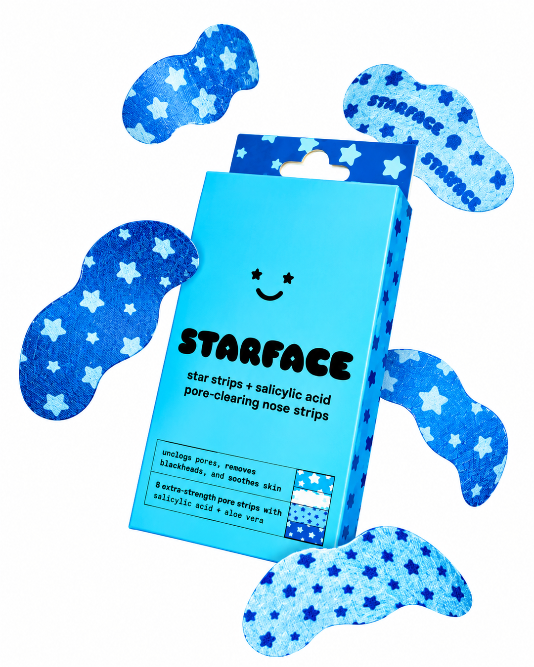 STARFACE CLEARING NOSE 8 EXTRA STRENGTH PORE STRIPS