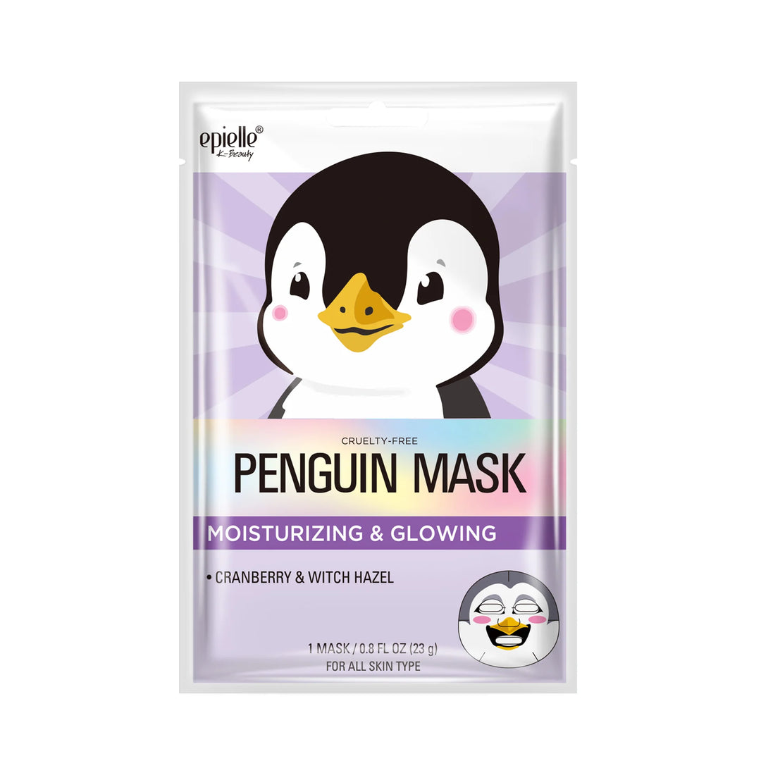 EPIELLE K-BEAUTY PENGUIN MASK CRANBERRY &amp; WITCH HAZEL 23G
