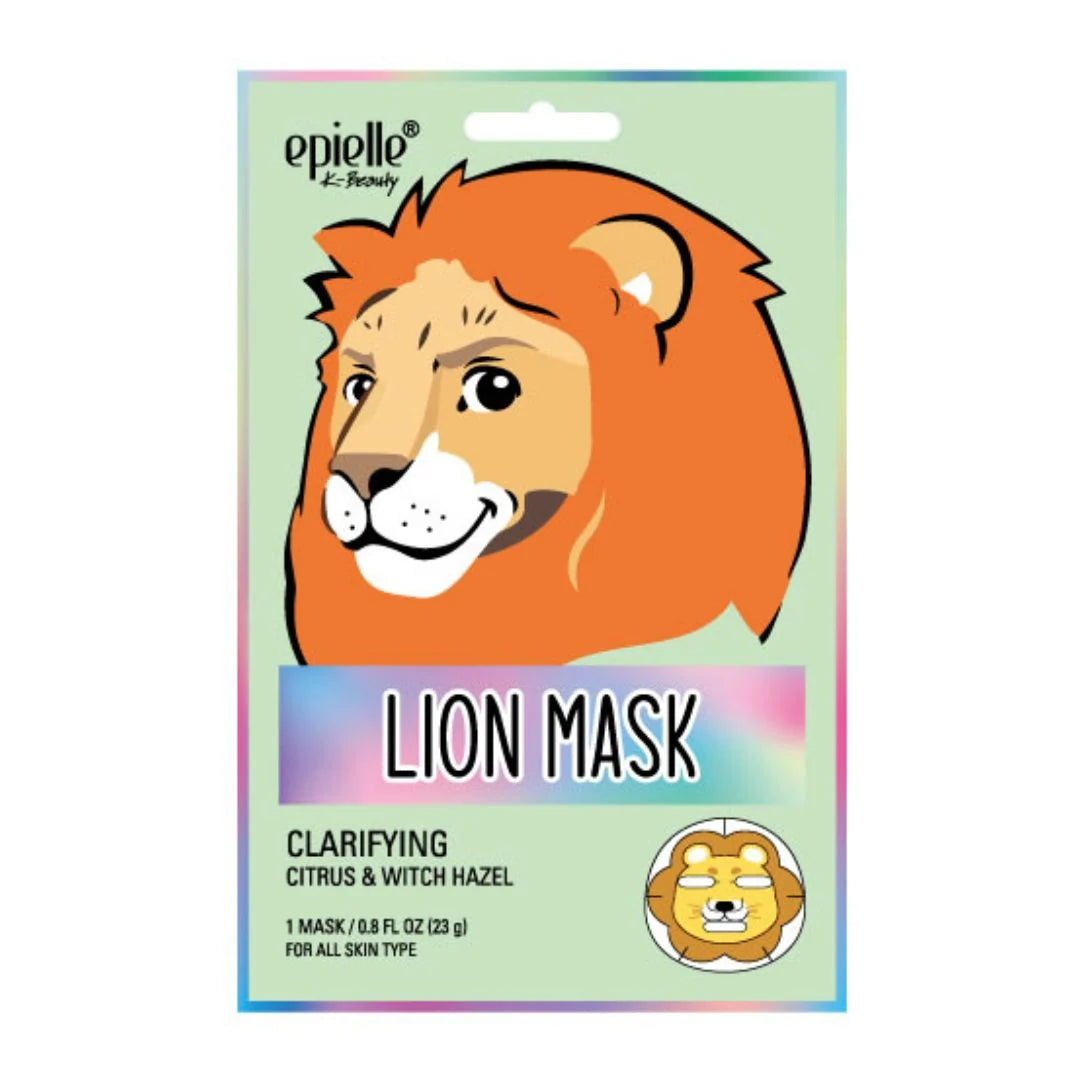 EPIELLE K-BEAUTY LION MASK CITRUS &amp; WITCH HAZEL 23G