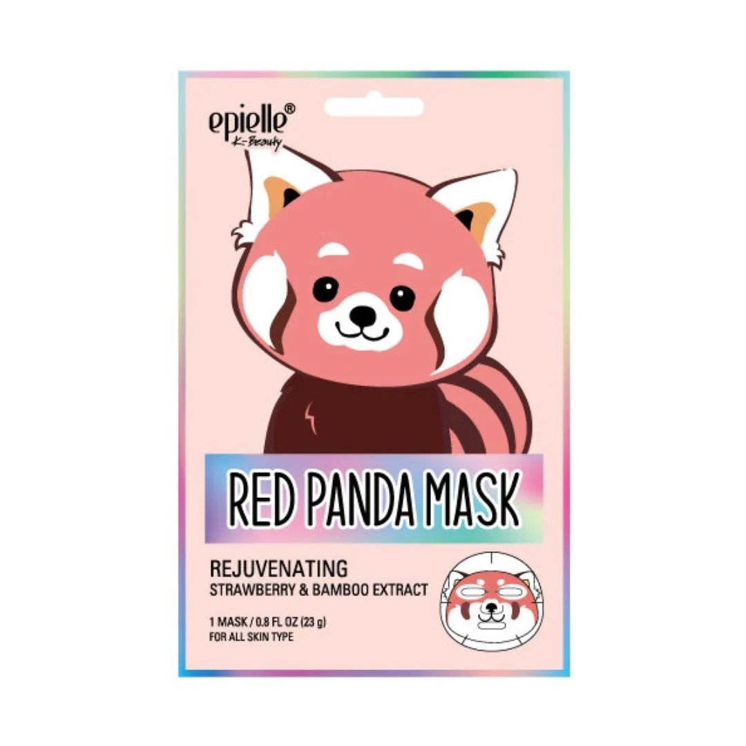 EPIELLE K-BEAUTY RED PANDA MASK STRAWBERRY &amp; BAMBOO 23G