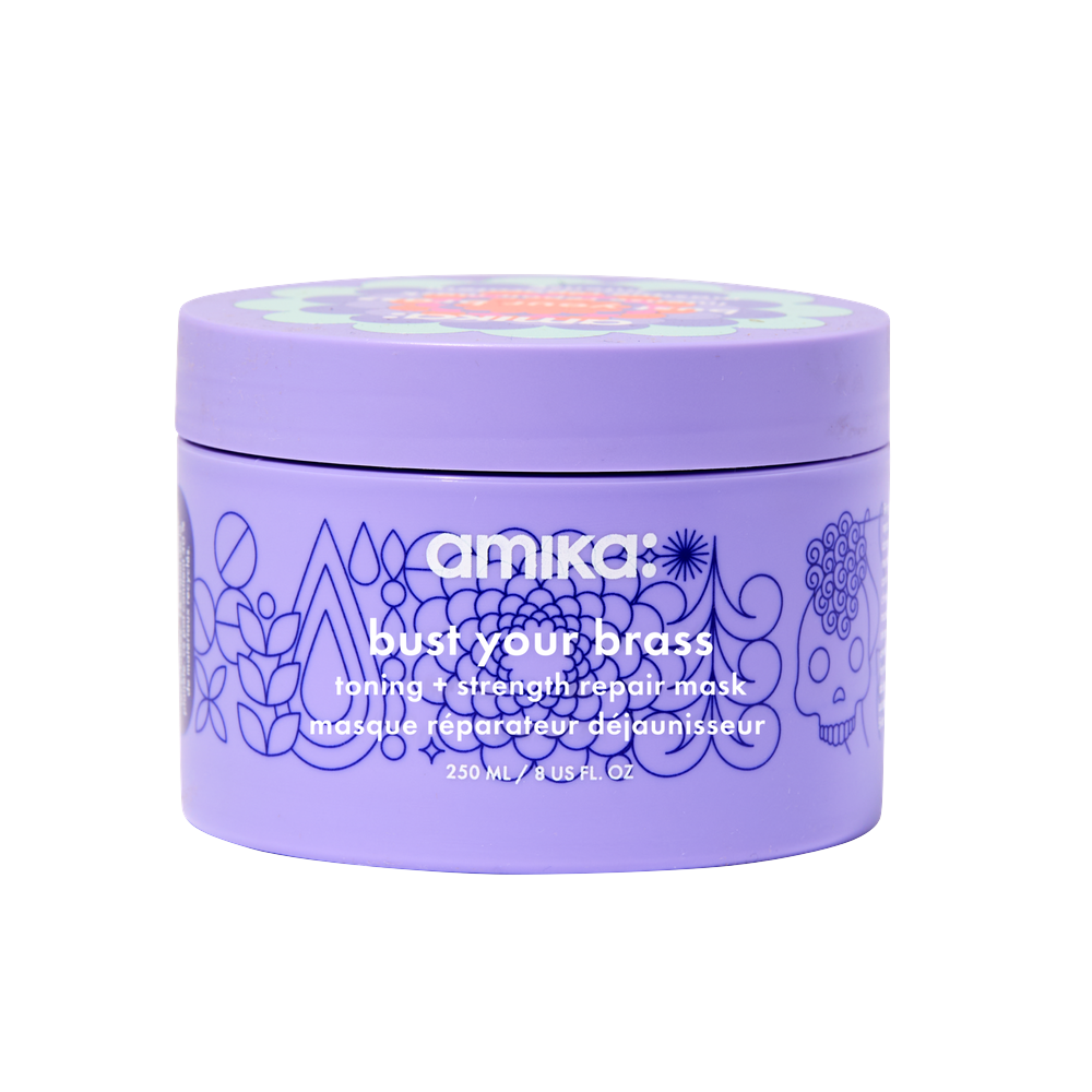 AMIKA BUST YOUR BRASS TONING REPAIR MASK 250ML
