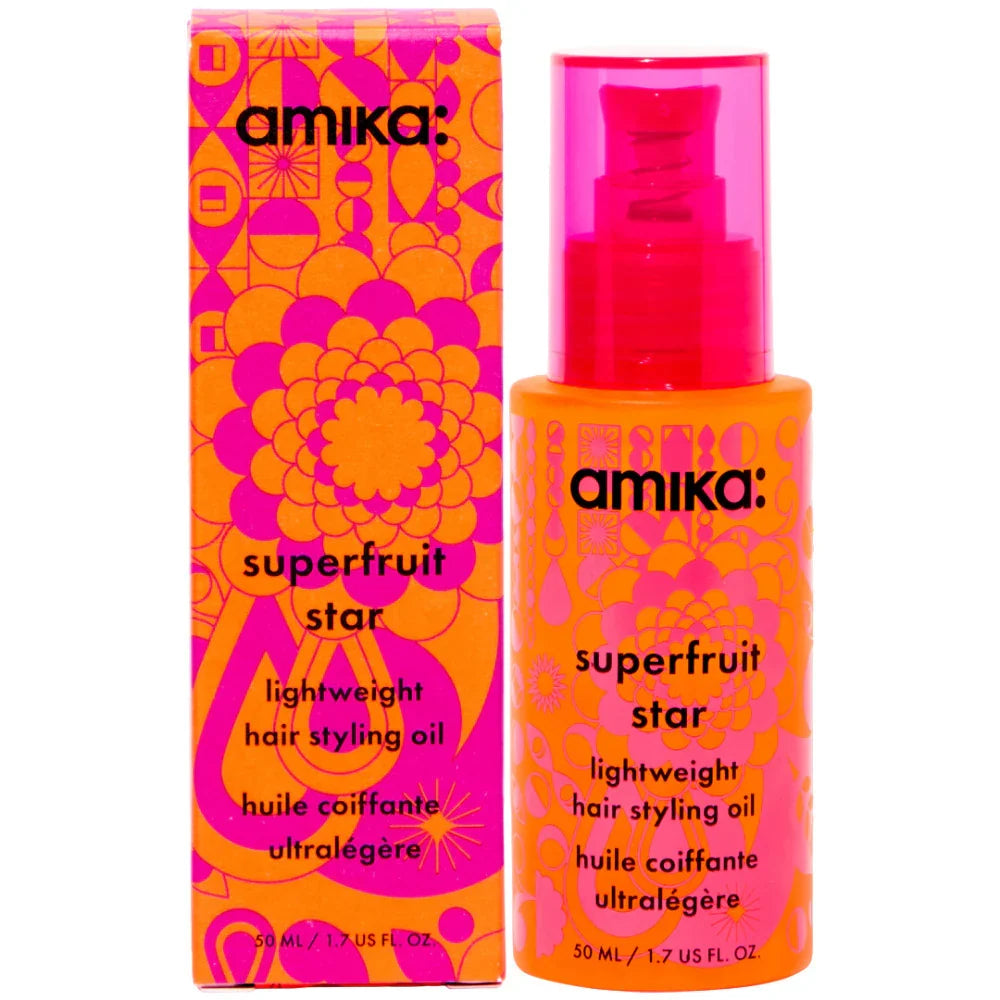 AMIKA SUPERFRUIT STAR LIGHTWEIGHT HAIR STYLING OIL 50ML