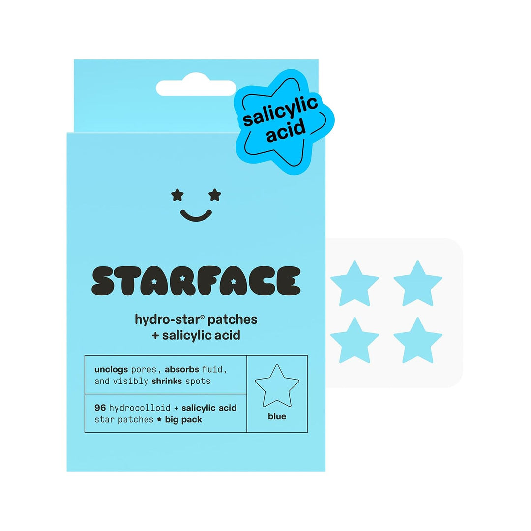 STARFACE HYDRO STAR PATCHES + SALICYLIC ACID BLUE 96PATCHES