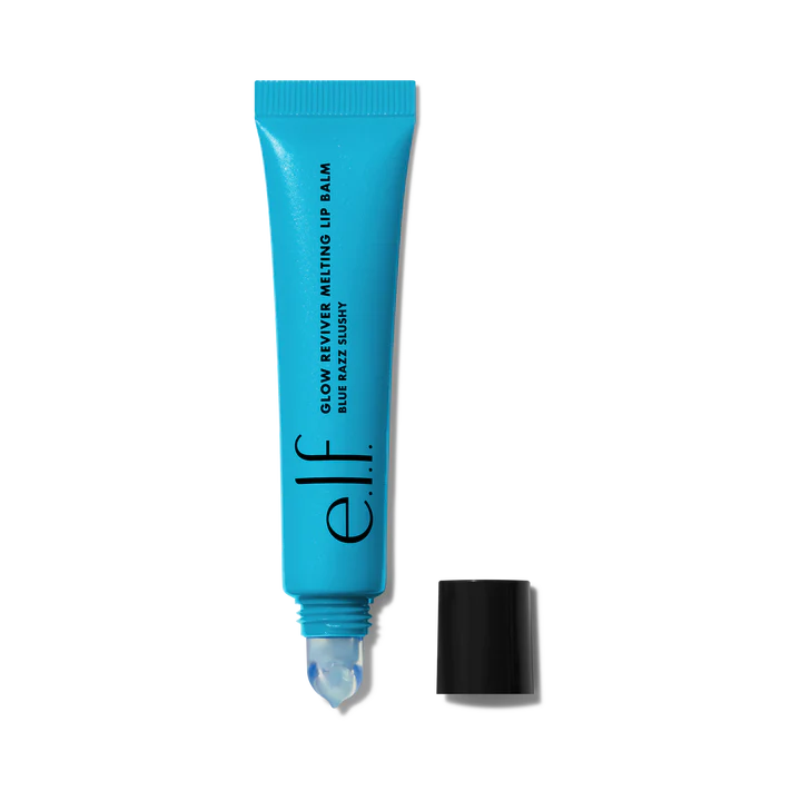 E.L.F. GLOW REVIVER MELTING LIP BALM BLUE RAZZ SLUSHY 85274