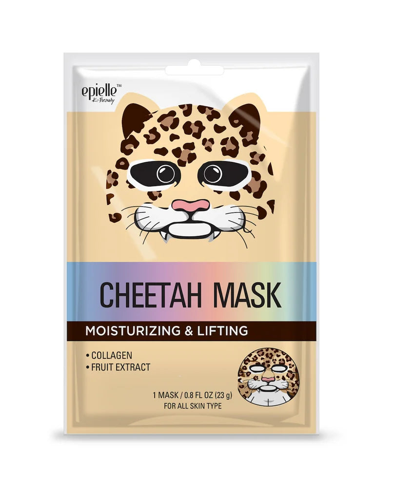 EPIELLE K-BEAUTY CHEETAH MASK 100%VEGAN 23G