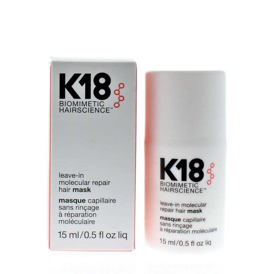 K18 BIOMIMETIC HAIRSCIENCE LEAVE-IN MOLECULAR REPAIR HAIR MASK 15 ml