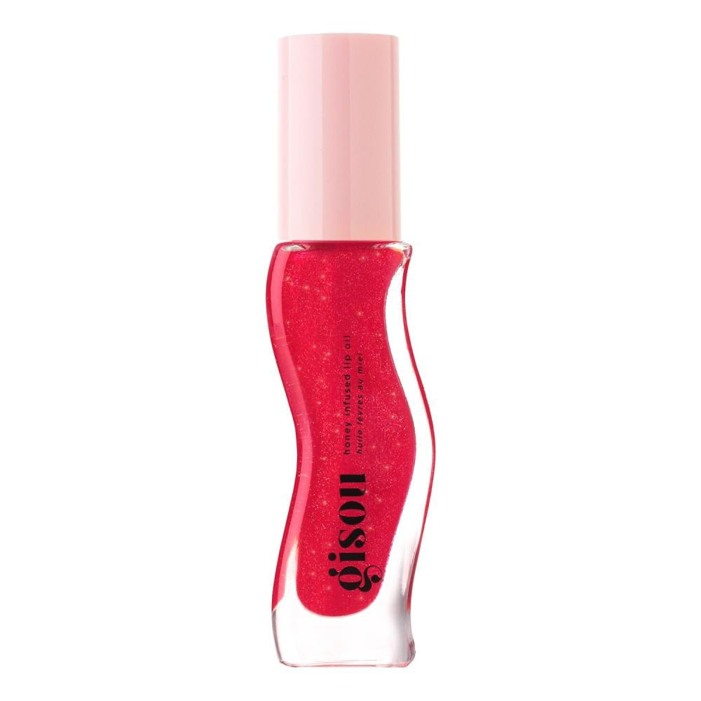 GISOU Honey infused Lip oil strawberry sorbet 8ml