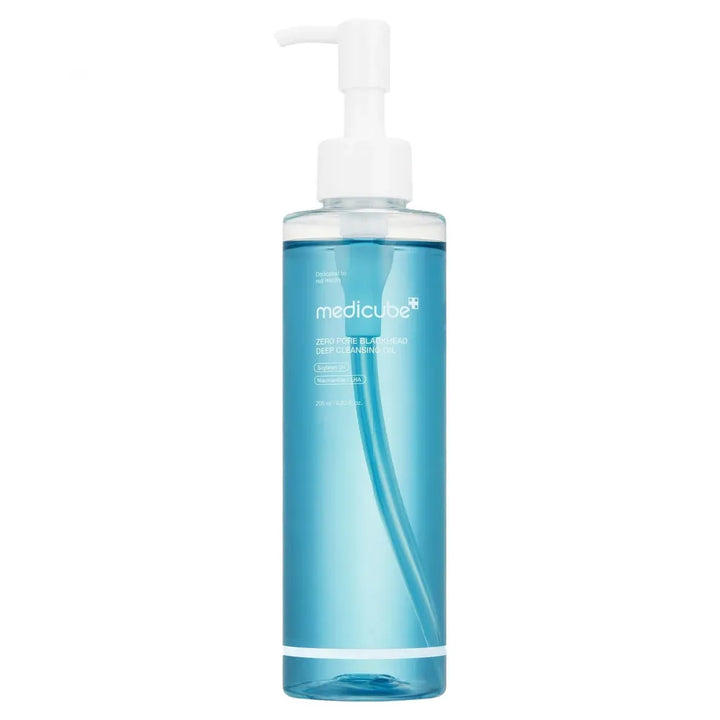 MEDICUBE ZERO PORE BLACKHEAD DEEP CLEANSING OIL 205ML