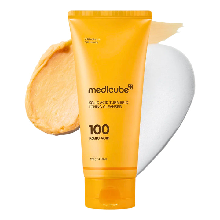 LIQ.- MEDICUBE KOJIC ACID TURMERIC TONING CLEANSER 100 KOJIC 120G