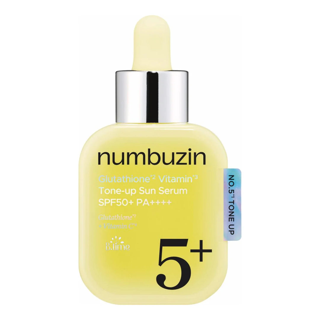 NUMBUZIN 5+ GLUTATHIONE VITAMIN TONE-UP SUN SERUM 30ML