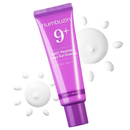 NUMBUZIN 9+ NAD+ PEPTIDES DEWY SUN ESSENCE 50ML