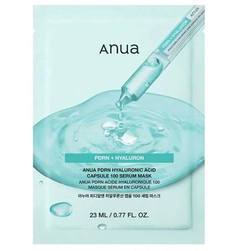 ANUA PDRN+HYALURON ACID CAPSULE 100 SERUM MASK 23ML