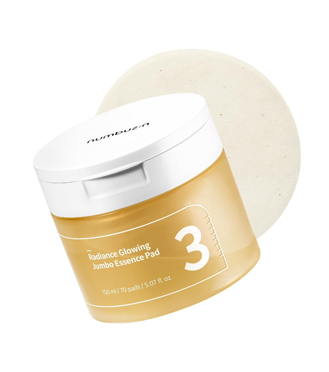 NUMBUZIN RADIANCE GLOWING JUMBO ESSENCE PAD 150ML
