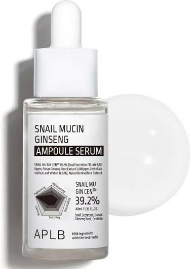 APLB SNAIL MUCIN GINSENG AMPOULE SERUM 40ML