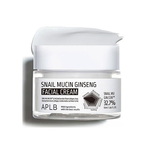 APLB SNAIL MUCIN GINSENG FACIAL CREAM 55ML