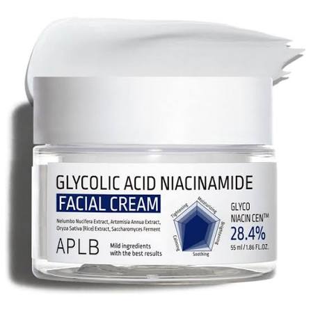 APLB GLYCOLIC ACID NIACINAMIDE FACIAL CREAM 55ML