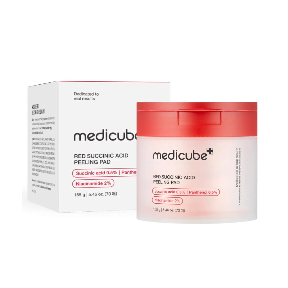 LIQ.- MEDICUBE RED SUCCINIC ACID PEELING PAD 155G