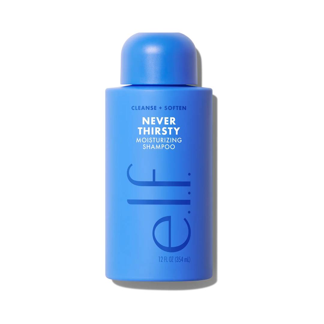 E.L.F. NEVER THIRSTY MOISTURIZING SHAMPOO 354ML