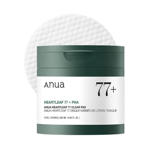 ANUA PORE CARE PAD HEARTLEAF 77 + PHA 70PADS 205ML
