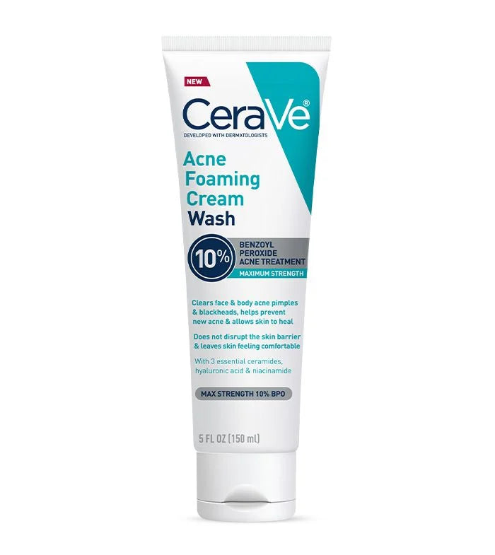 CERAVE ACNE FOAMING CREAM WASH 150ML