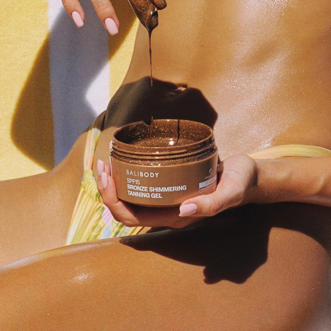 BALIBODY SPF15 BRONZE SHIMMERING TANNING GEL