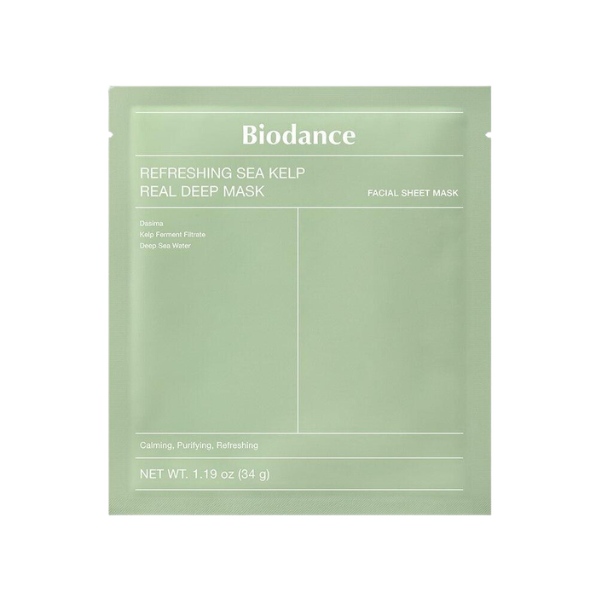 BIODANCE REFRESHING SEA KELP REAL DEEP MASK 34G
