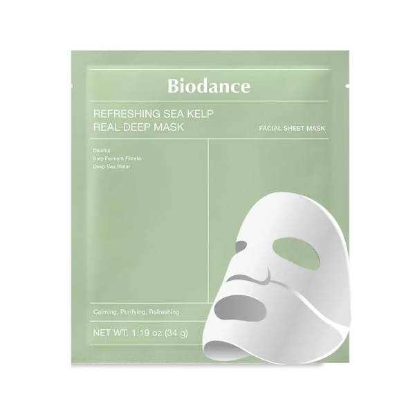 BIODANCE REFRESHING SEA KELP REAL DEEP MASK 34G