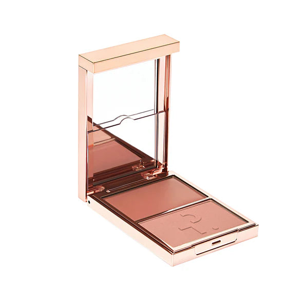 PATRICK TA CREME Y POWDER BLUSH DUO FOR FACE NOT TOO MUCH
