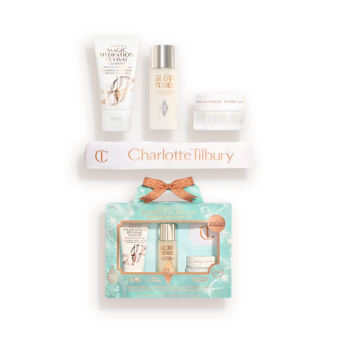 CHARLOTTE TILBURY HYDRATION REVIVAL SKINCARE DISCOVERY SET