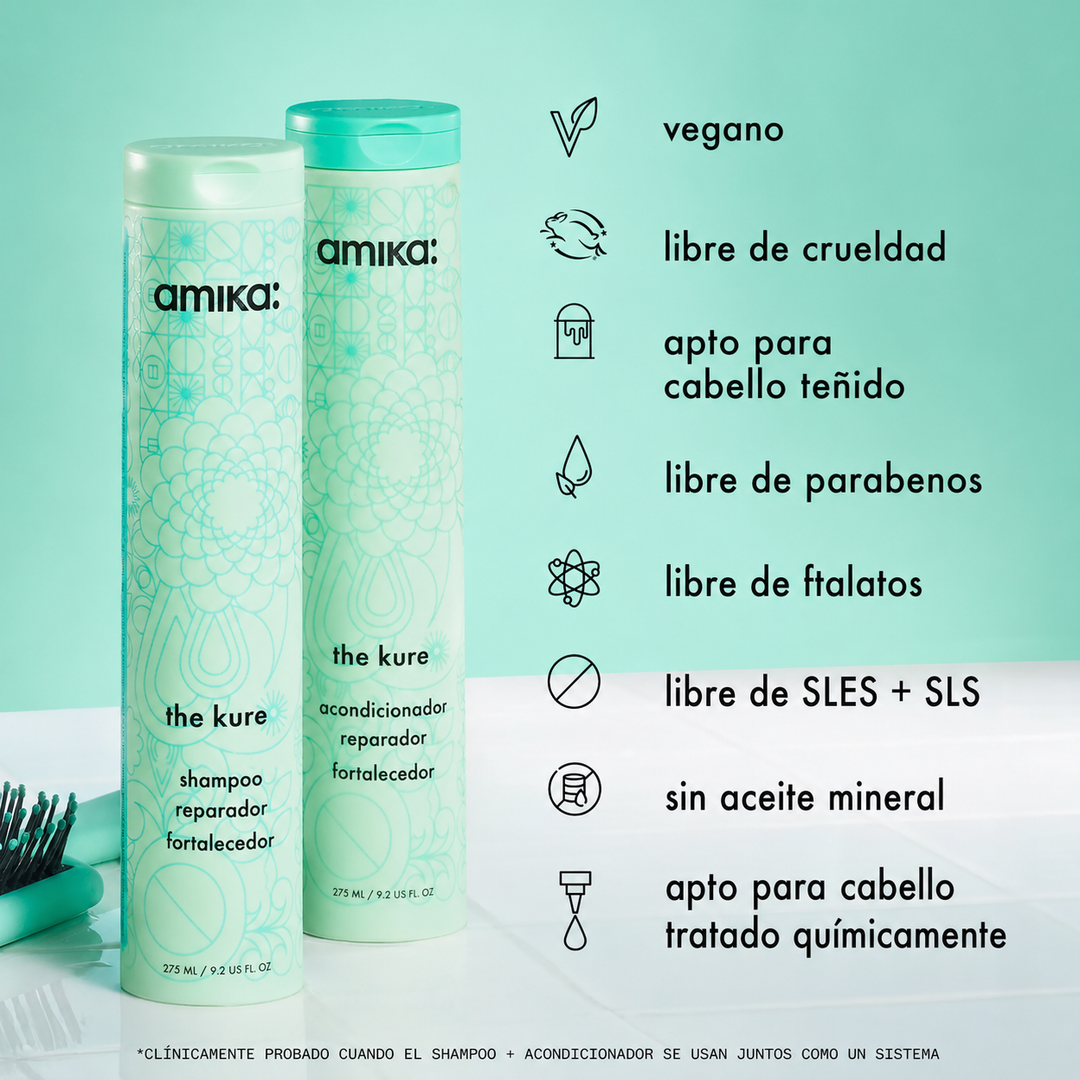 AMIKA THE KURE STRENGTH REPAIR SHAMPOO 275ML