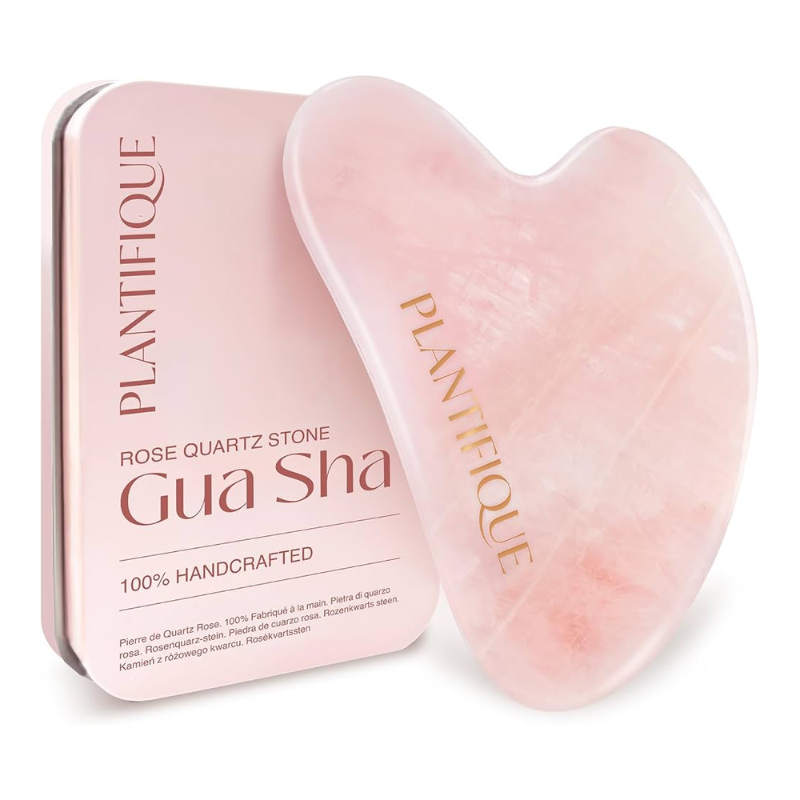 PLANTIFIQUE GUASHA ROSE QUARTZ STONE