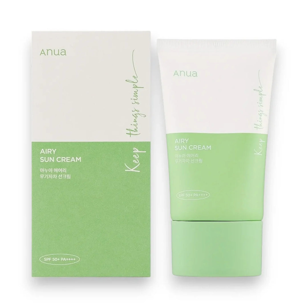 LIQ.- ANUA AIRY SUN CREAM SPF50+ 50ML