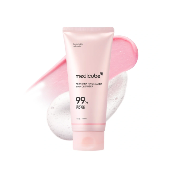 MEDICUBE PDRN PINK NIACINAMIDE WHIP CLEANSER 120G