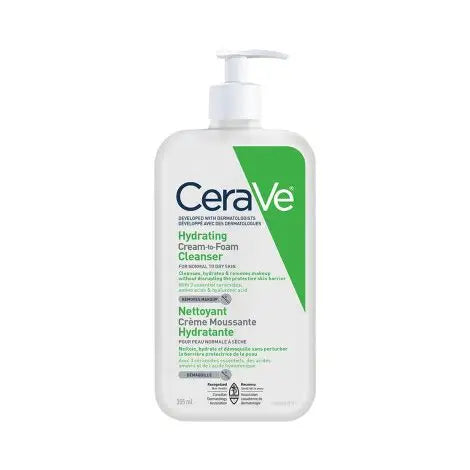 LIQ.- CERAVE HYDRATING CREAM TO FOAM CLEANSER 562ML