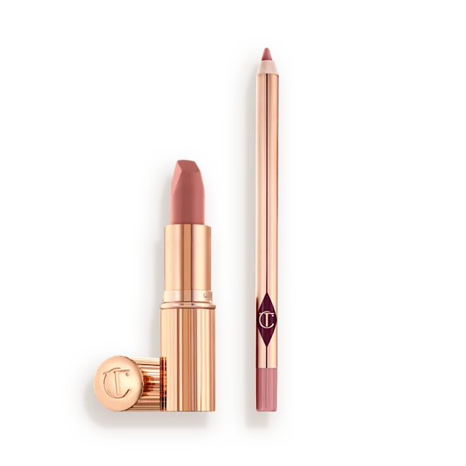 CHARLOTTE TILBURYW PILLOW TALK LIP KIT LIP DUO LIP CHEAT Y KISSING