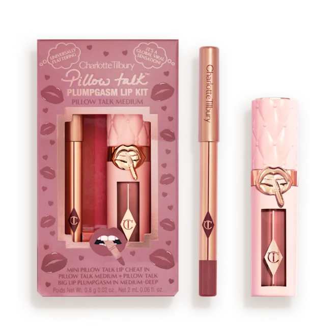 CHARLOTTE TILBURY PLUMP GASM LIP KIT MEDIUM DEEP